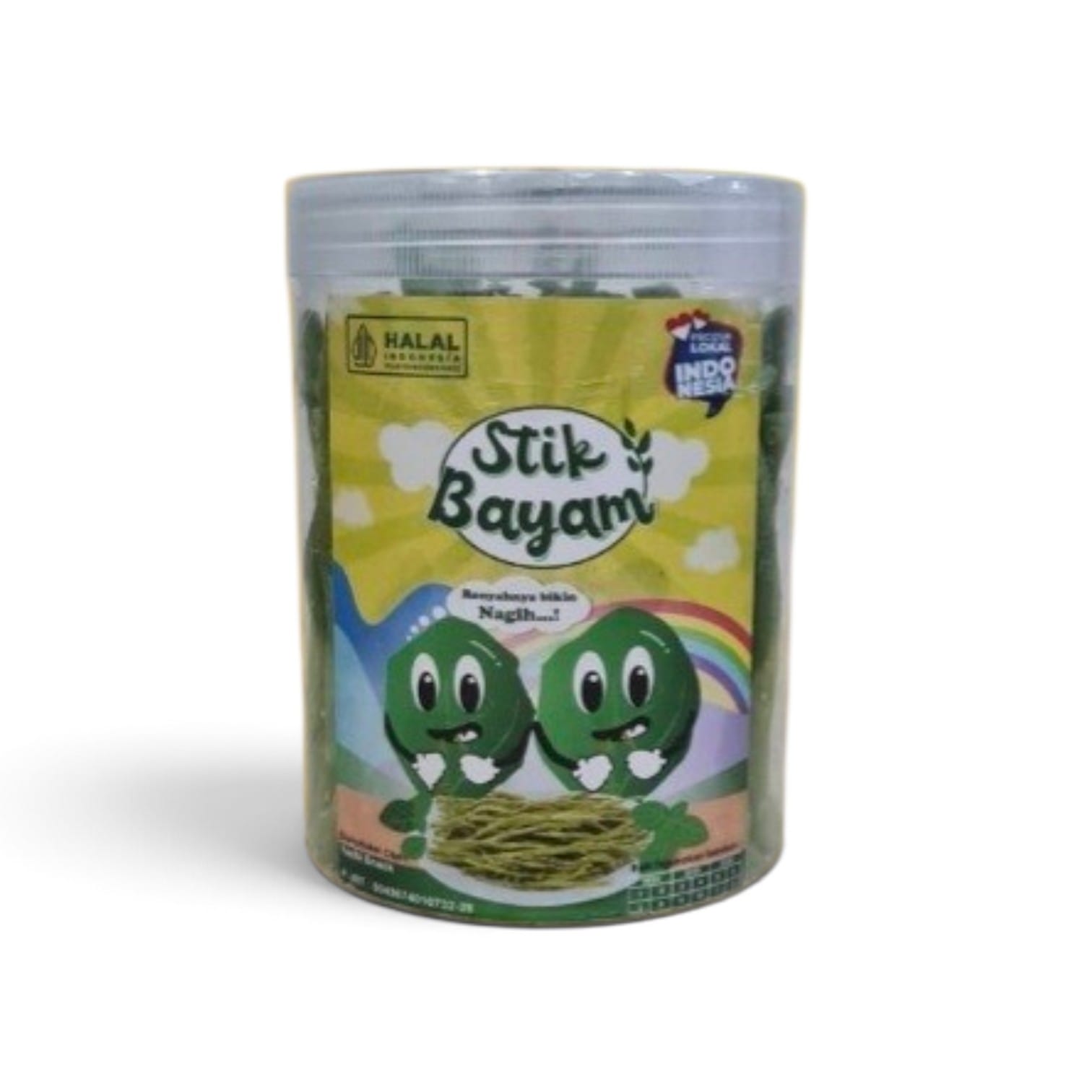 Stik Bayam Yochi Snack kemasan toples