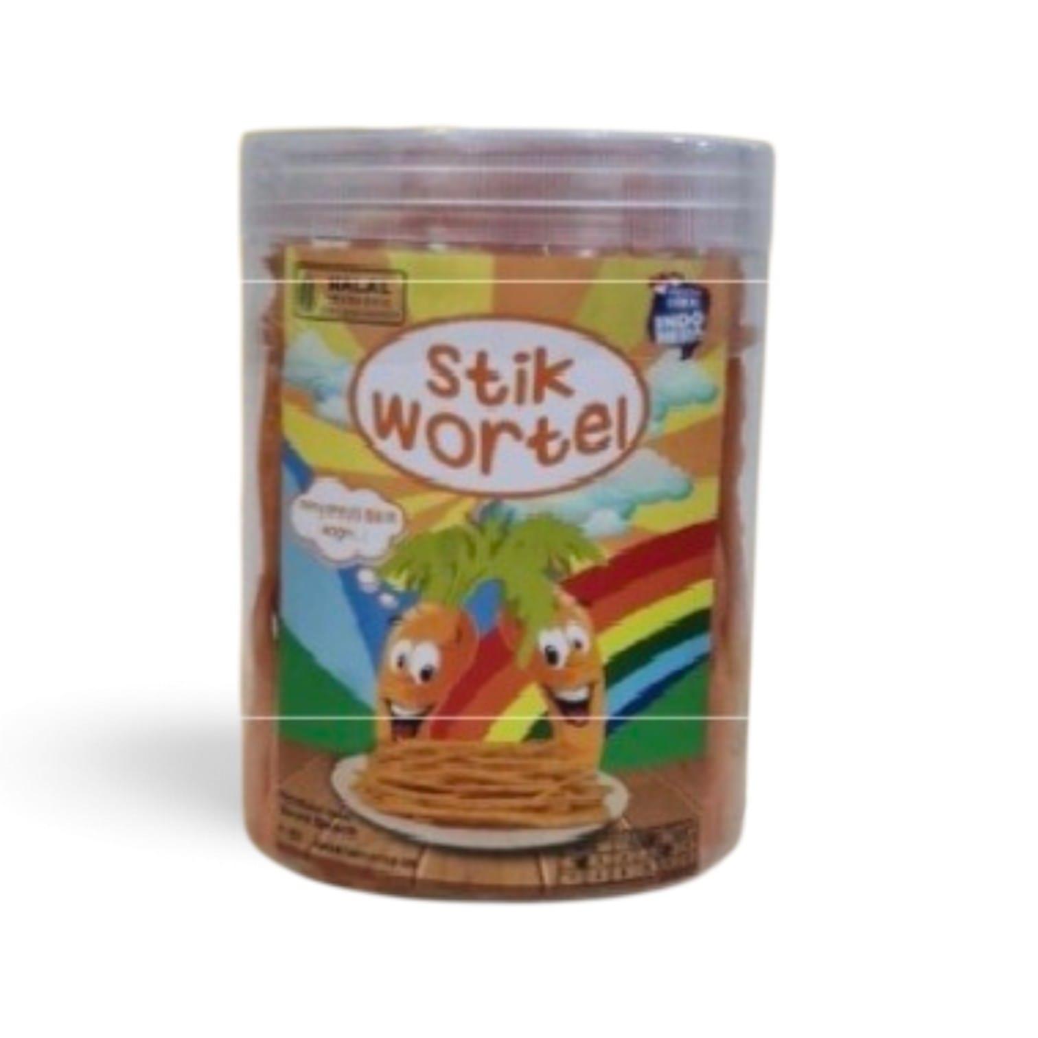 Stik Wortel Yochi Snack kemasan toples